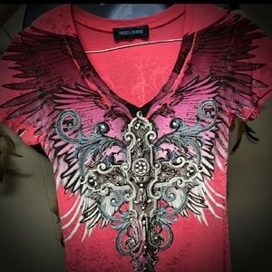 Angels and Diamonds Top